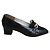 Mocassini con tacco Bally in vernice nera Nero