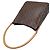 Bolso Louis Vuitton Monogram Looping GM M51145 Castaño - vista 2