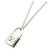 Collana Lockit Learn in argento 925 Louis Vuitton Metallico