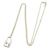 Collana Lockit Learn in argento 925 Louis Vuitton Metallico - vista 2
