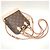Zaino Alma Monogram Louis Vuitton M47132 Marrone - vista 3
