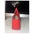 Borsa tote Gucci Swing Teddy Bear rossa in pelle Rosso - vista 4