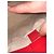 Borsa tote Gucci Swing Teddy Bear rossa in pelle Rosso - vista 9