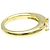 Anello Cartier C Setting in oro giallo - vue 8