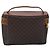 Céline Bolsa de mão em lona Macadam CELINE em couro PVC marrom Auth ar12788 - vista 2
