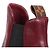 LOUIS VUITTON - Botas de tobillo de cuero burdeos de Louis Vuitton - vista 3