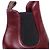 LOUIS VUITTON - Botas de tobillo de cuero burdeos de Louis Vuitton - vista 5