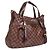 LOUIS VUITTON - Borsa a spalla Louis Vuitton Evora MM in tela damier ebano Marrone - vista 2