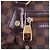 LOUIS VUITTON - Borsa a spalla Louis Vuitton Evora MM in tela damier ebano Marrone - vista 7