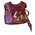 Premier Flirt Borsa a mano Lancel in pelle rosso scuro Bordò