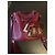 Premier Flirt Borsa a mano Lancel in pelle rosso scuro Bordò - vista 2