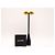 Orecchini a bottone in cristallo vintage Chanel Gold hardware - vista 5