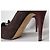 Giuseppe Zanotti Wildleder Pumps Prune mit Lederblume Pflaume - Ansicht 10