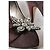 Giuseppe Zanotti Wildleder Pumps Prune mit Lederblume Pflaume - Ansicht 4