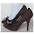 Giuseppe Zanotti Wildleder Pumps Prune mit Lederblume Pflaume - Ansicht 9