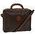 Céline Borsa a mano in tela Macadam CELINE PVC 2 vie marrone Auth 66506