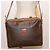 Céline Borsa a mano in tela Macadam CELINE PVC 2 vie marrone Auth 66506 - vista 26