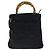 Borsa a mano in nylon GUCCI Bamboo 2way nera 002 3754 0506 Auth ep3379 Nero - vista 2