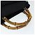 Borsa a mano in nylon GUCCI Bamboo 2way nera 002 3754 0506 Auth ep3379 Nero - vista 7