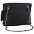 BALLY Borsa a Spalla a Catena in Pelle Nera e Oro Auth 97462 Nero D'oro