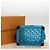 LOUIS VUITTON Monogram Mesh Soft Trunk Tasche Hellblau M45074 LV Auth 91749S - Ansicht 12