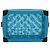 LOUIS VUITTON Monogram Mesh Soft Trunk Tasche Hellblau M45074 LV Auth 91749S - Ansicht 2