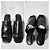 Autre Marque Charles and Keith Square Toe Heel Mules Black Size 38 - view 4