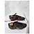 Fendi Zucca Canvas- und Leder-Sneaker in Tabakbraun/Schwarz Größe 6 und halb - Ansicht 4