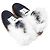 MR & MRS ITALY Botines T.EU 40 Ante Azul marino - vista 3