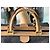 Borsa a mano Loewe in tela monogrammata e pelle Marrone Marrone chiaro Marrone scuro - vista 5