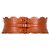 Ceinture taille laser Alaïa en cuir marron