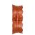 Ceinture taille laser Alaïa en cuir marron - vue 6