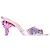 Mule Mid Flo Flamingo da Sophia Webster em couro rosa