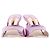 Mule Mid Flo Flamingo da Sophia Webster em couro rosa - vista 2