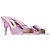 Mule Mid Flo Flamingo da Sophia Webster em couro rosa - vista 4