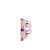 Mule Mid Flo Flamingo da Sophia Webster em couro rosa - vista 9