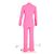 Versace Embellished Button 3-In-1 Suit Set in Pink Wool Brown - view 6