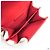 Borsa a spalla in pelle Chanel Boy per donne Rosso - vista 3