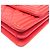 Borsa a spalla in pelle Chanel Boy per donne Rosso - vista 5