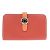 Monedero Hermès Dogon Swift Crevette Roja Coral