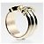 Anello 2C Cartier in oro 18K - vista 3