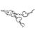 Bracciale charm in argento Christian Dior - vista 3