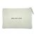 Borsa Clutch Balenciaga Clip M Bianco