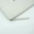 Borsa Clutch Balenciaga Clip M Bianco - vista 5