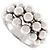 ANELLO BOUCHERON GRAINS DE RAISINS 51 NUOVO IN ORO BIANCO 18K Argento