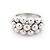 ANELLO BOUCHERON GRAINS DE RAISINS 51 NUOVO IN ORO BIANCO 18K Argento - vista 2