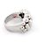 ANELLO BOUCHERON GRAINS DE RAISINS 51 NUOVO IN ORO BIANCO 18K Argento - vista 4