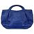 Nancy Gonzalez Genuine crocodile handbag Blue Gold hardware