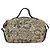 CHANEL Borsa a Mano Tweed Giallo Argento CC Auth bs19419 - vista 2