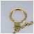 LOUIS VUITTON Monogram Vivienne BFF Weihnachtskette Charm Gold M00503 Auth 97341 Golden - Ansicht 4